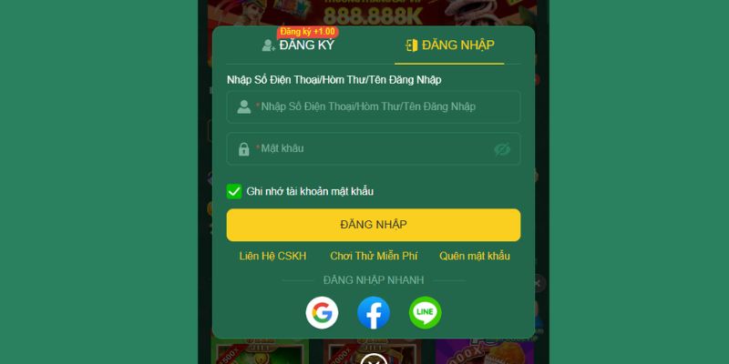 Quy trình đăng nhập Miso88 nhanh chóng